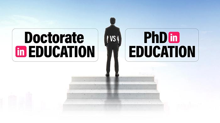 EdD vs. PhD in education